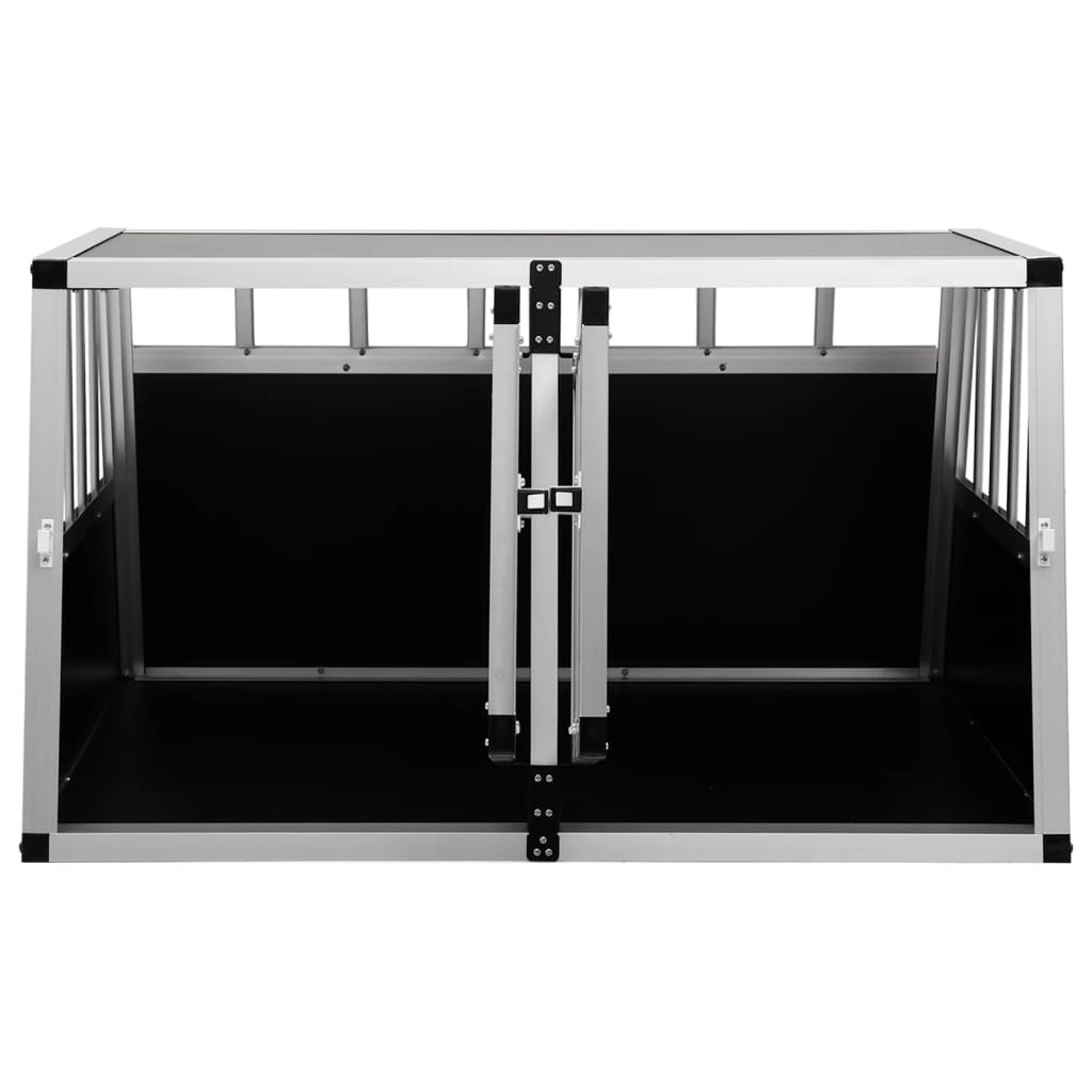 vidaXL Cușcă de câini cu ușă dublă, 89 x 69 x 50 cm vidaXL Cușcă de câini cu ușă dublă, 89 x 69 x 50 cm