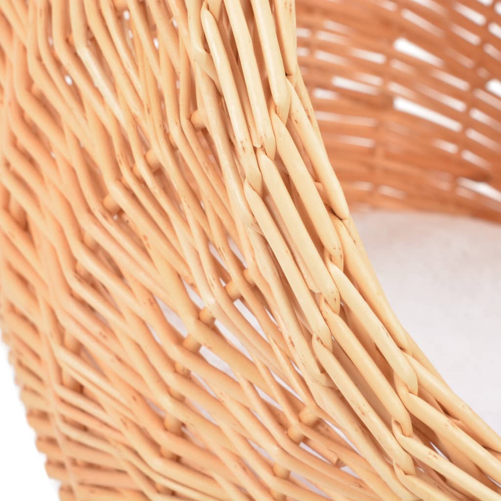 vidaXL Ansamblu pentru pisici cu stâlp funie sisal, natural, salcie vidaXL Ansamblu pentru pisici cu stâlp funie sisal, natural, salcie