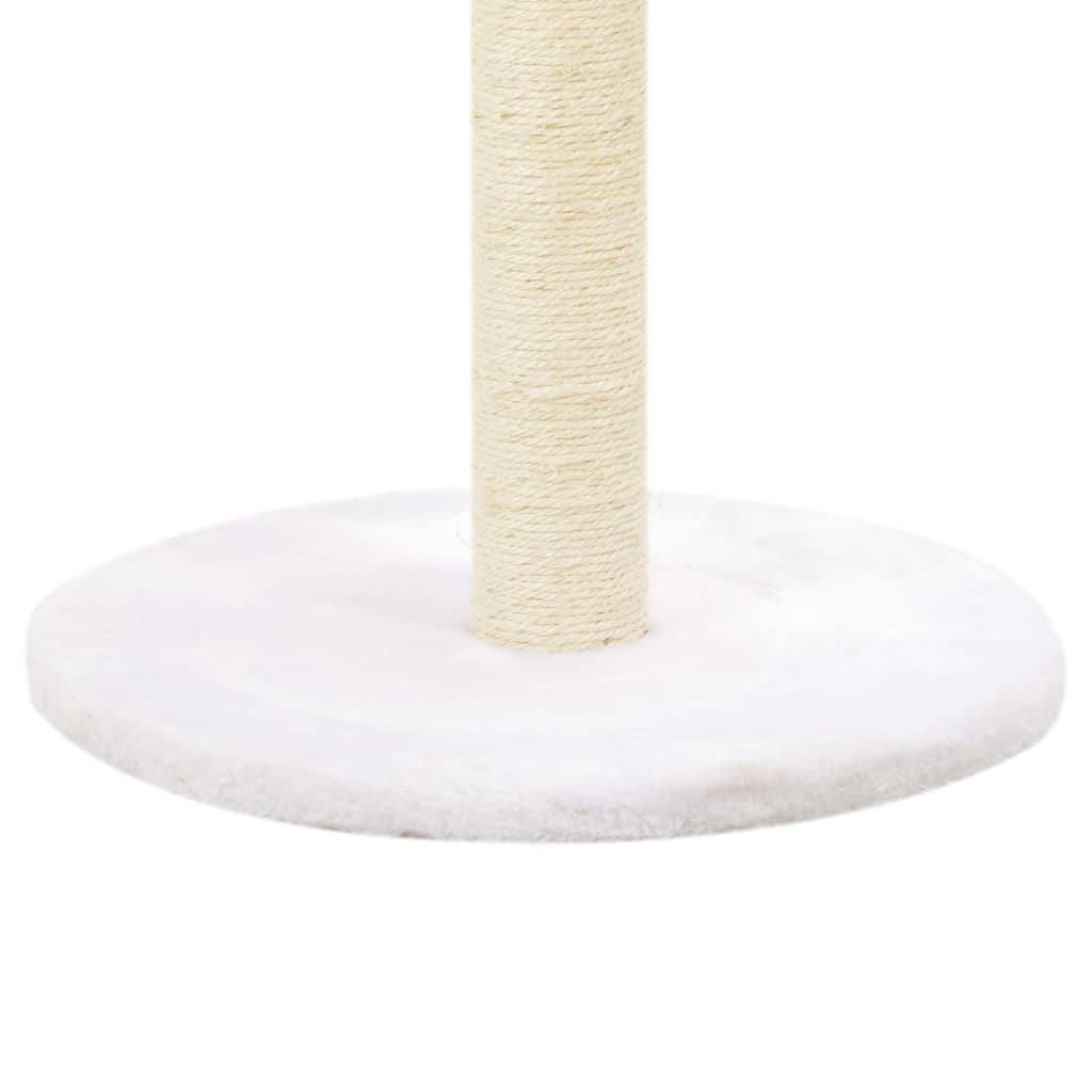 vidaXL Ansamblu pentru pisici cu stâlp funie sisal, lemn de salcie vidaXL Ansamblu pentru pisici cu stâlp funie sisal, lemn de salcie