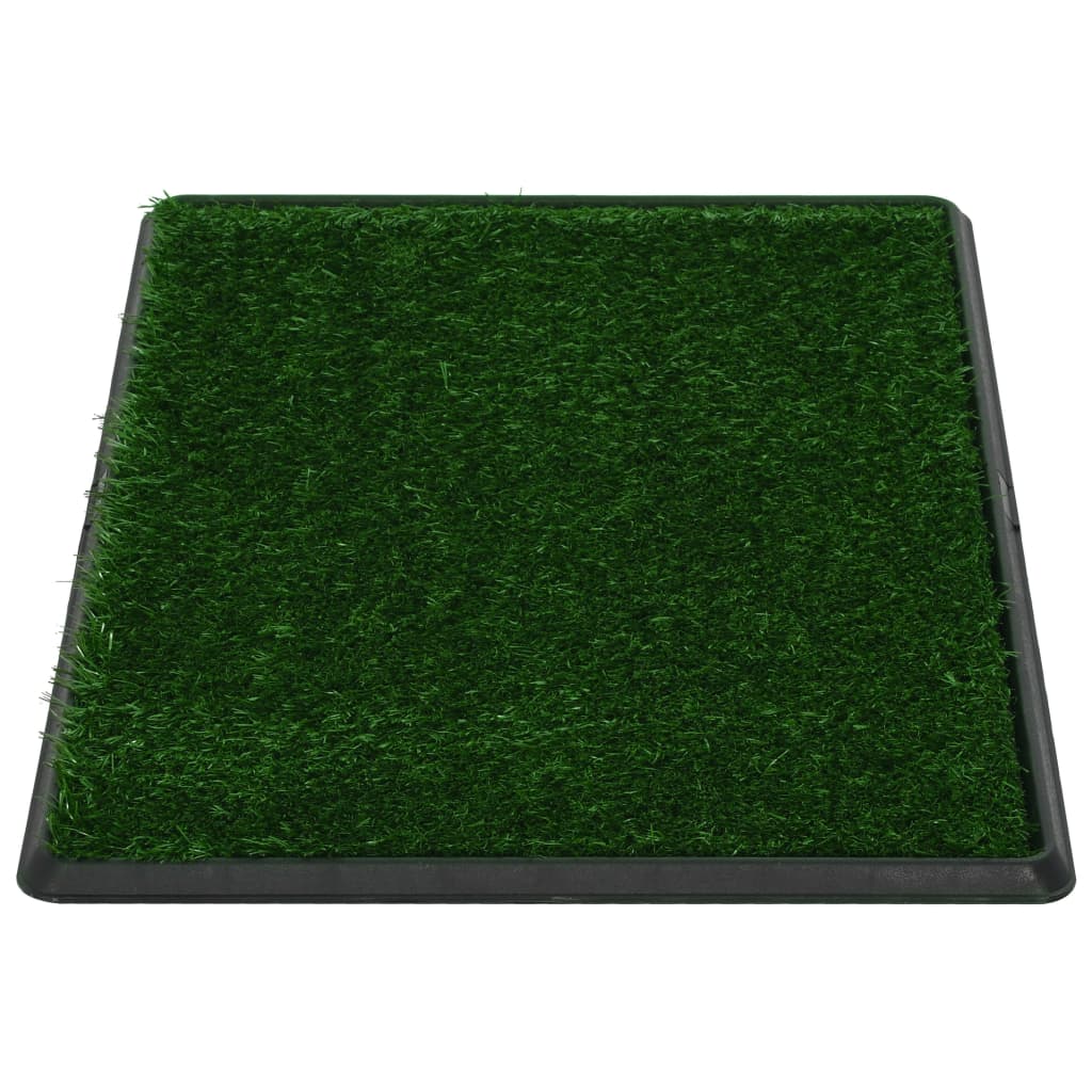 vidaXL Toaletă animale companie tavă & gazon artificial 76x51x3cm WC vidaXL Toaletă animale companie tavă & gazon artificial 76x51x3cm WC