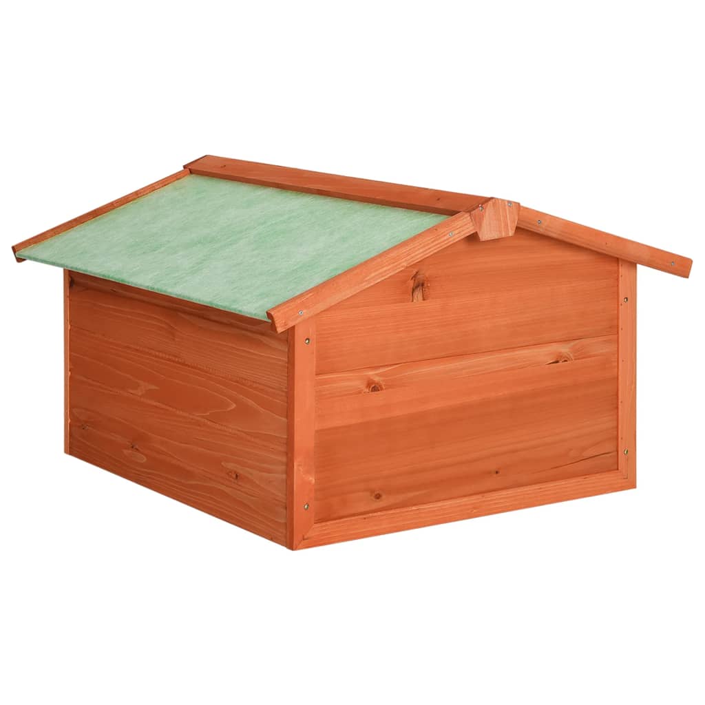 vidaXL Garaj mașină de tuns iarba robot, 72x87x50 cm, lemn masiv brad vidaXL Garaj mașină de tuns iarba robot, 72x87x50 cm, lemn masiv brad