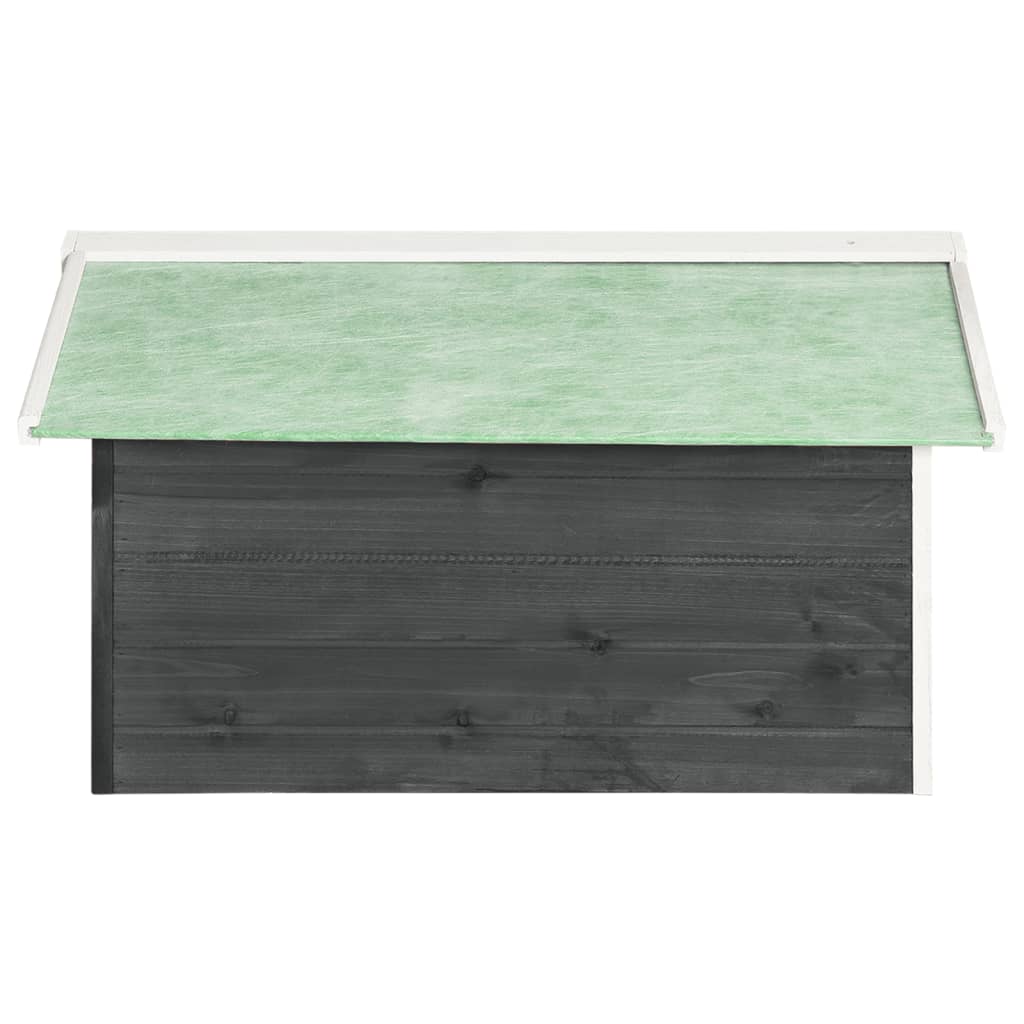 vidaXL Garaj mașină de tuns iarba robot, gri&alb, 72x87x50cm lemn brad vidaXL Garaj mașină de tuns iarba robot, gri&alb, 72x87x50cm lemn brad