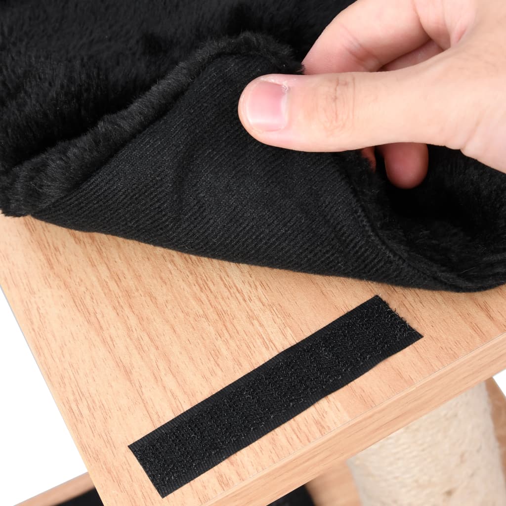 vidaXL Ansamblu pentru pisici, covoraș din funie de sisal, 123 cm vidaXL Ansamblu pentru pisici, covoraș din funie de sisal, 123 cm