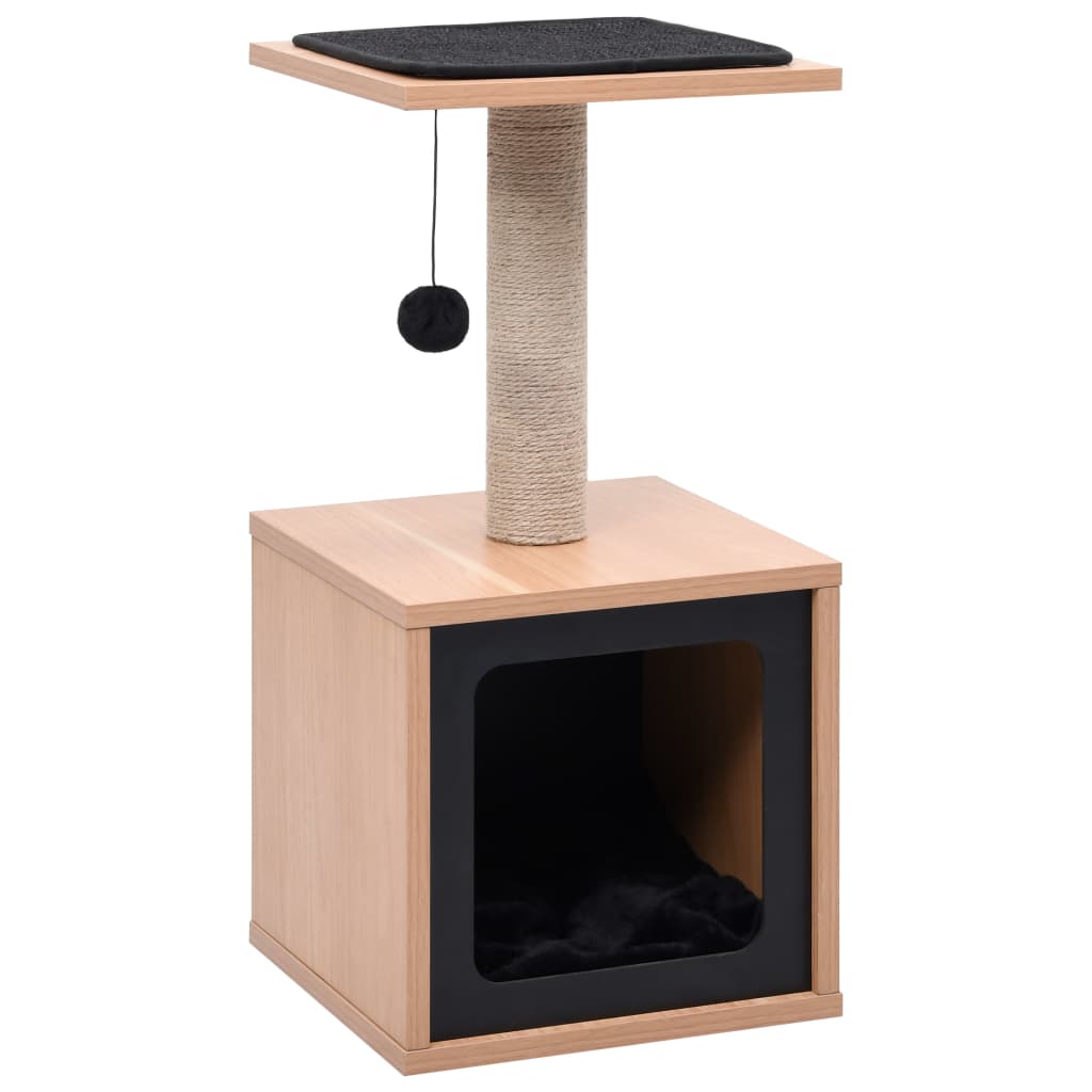 vidaXL Ansamblu pentru pisici, covoraș din funie de sisal, 62 cm vidaXL Ansamblu pentru pisici, covoraș din funie de sisal, 62 cm