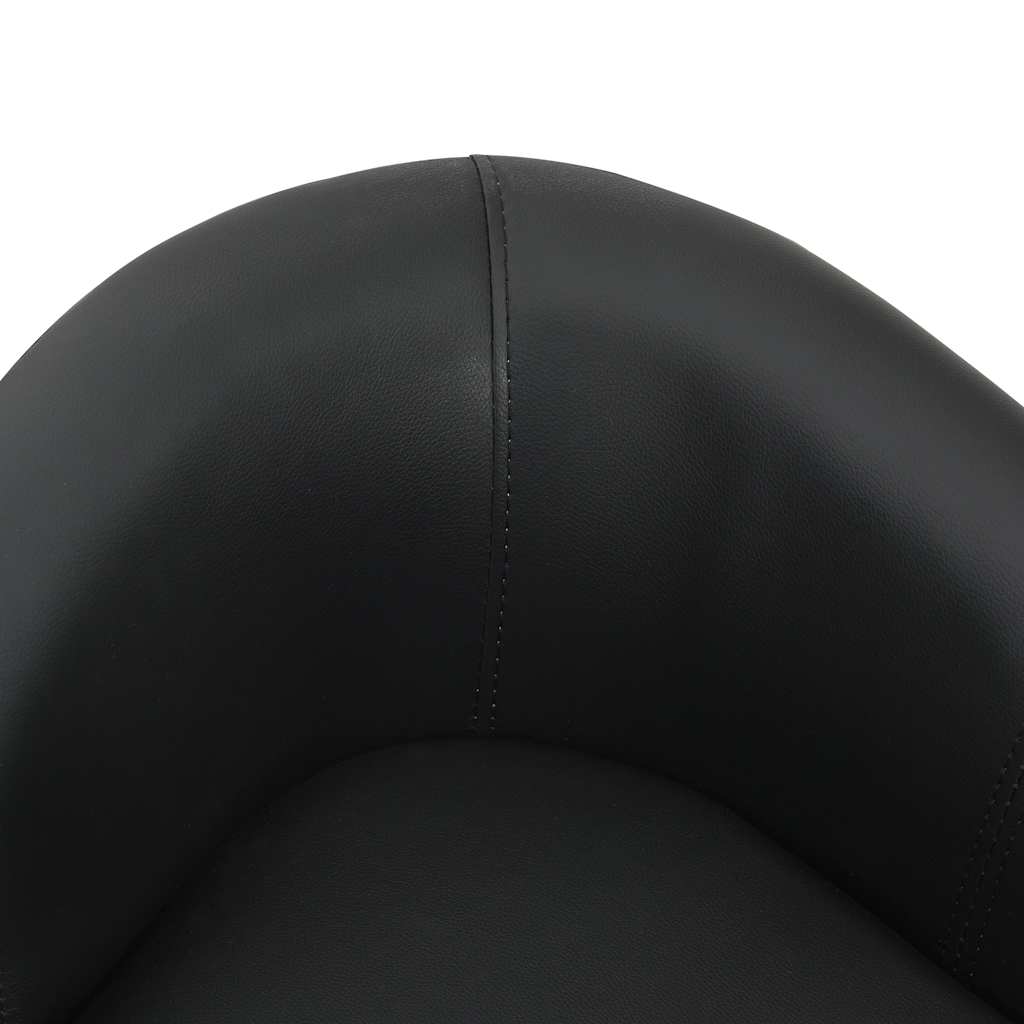 vidaXL Canapea pentru câini, negru, 67x41x39 cm, piele ecologică
