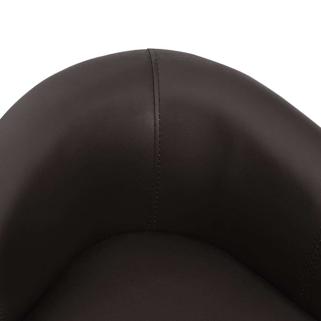 vidaXL Canapea pentru câini, maro, 67x41x39 cm, piele ecologică vidaXL Canapea pentru câini, maro, 67x41x39 cm, piele ecologică