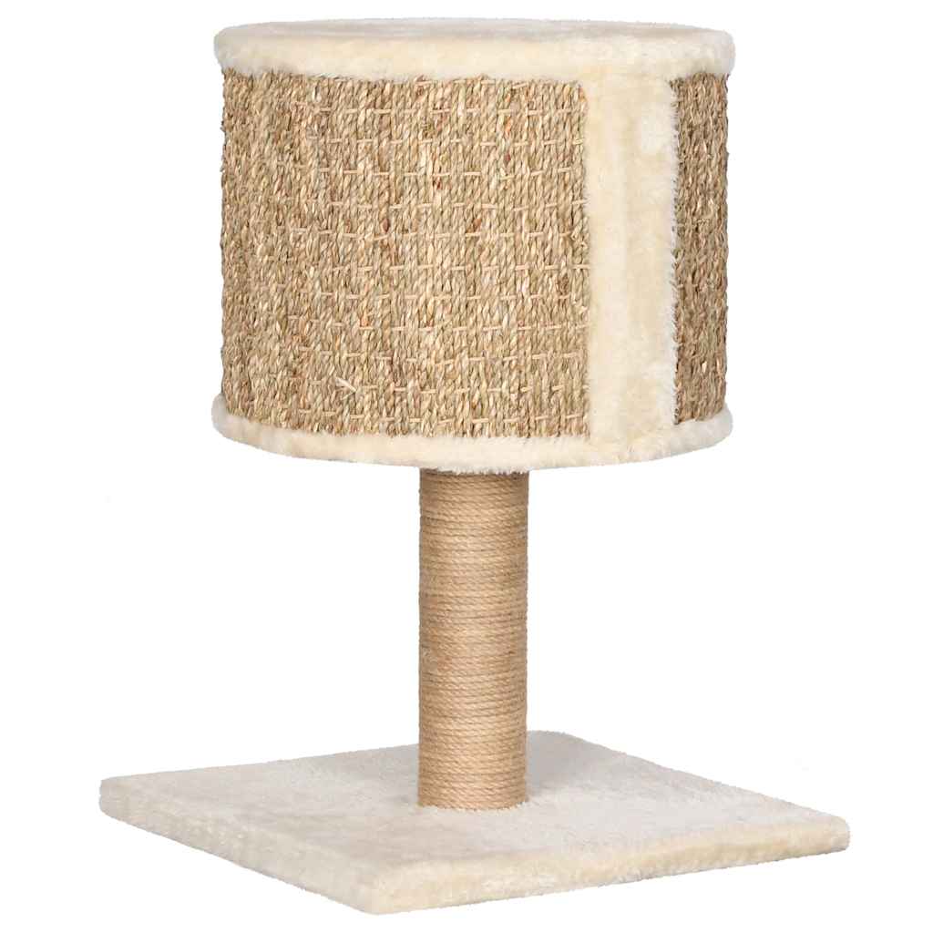 vidaXL Ansamblu pisici cu casă și stâlp de zgâriat 52 cm iarbă de mare vidaXL Ansamblu pisici cu casă și stâlp de zgâriat 52 cm iarbă de mare