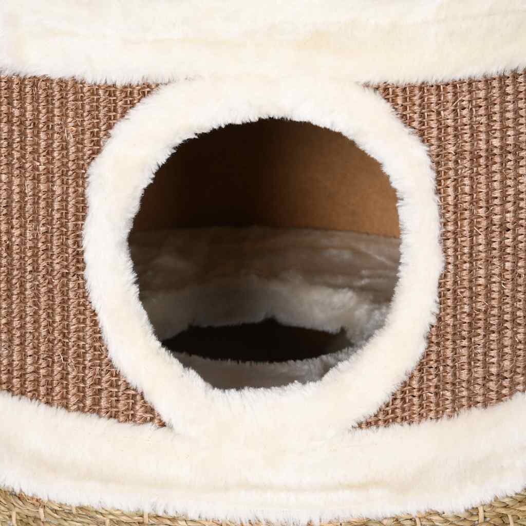 vidaXL Butoiaș de zgâriat pentru pisici, 60 cm, iarbă de mare vidaXL Butoiaș de zgâriat pentru pisici, 60 cm, iarbă de mare