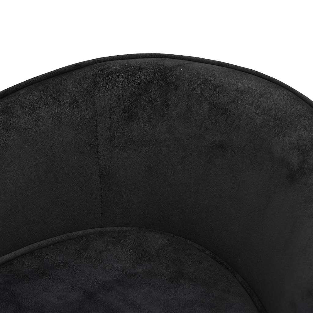 vidaXL Canapea pentru câini, negru, 69x49x40 cm, pluș vidaXL Canapea pentru câini, negru, 69x49x40 cm, pluș