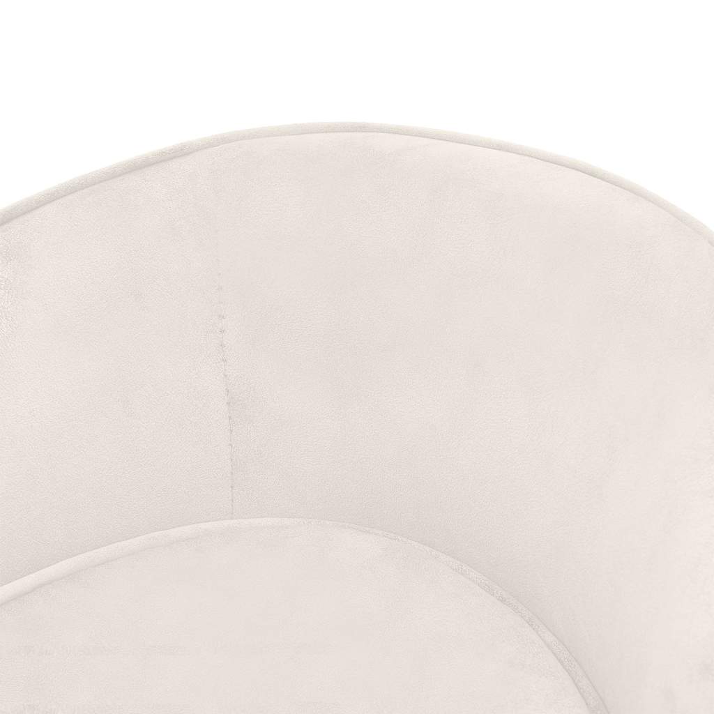 vidaXL Canapea pentru câini, crem, 69x49x40 cm, pluș vidaXL Canapea pentru câini, crem, 69x49x40 cm, pluș