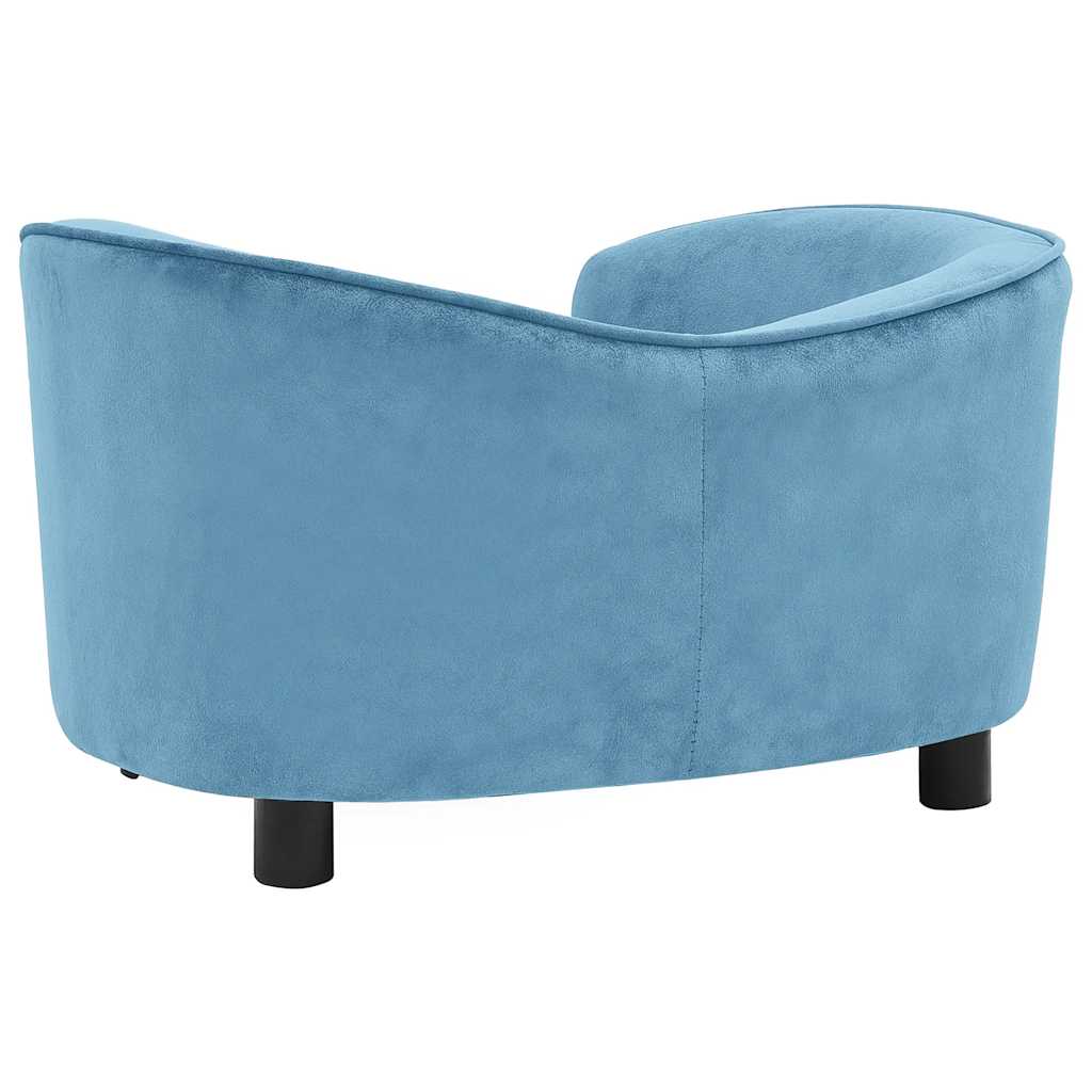 vidaXL Canapea pentru câini, turcoaz, 69x49x40 cm, pluș vidaXL Canapea pentru câini, turcoaz, 69x49x40 cm, pluș