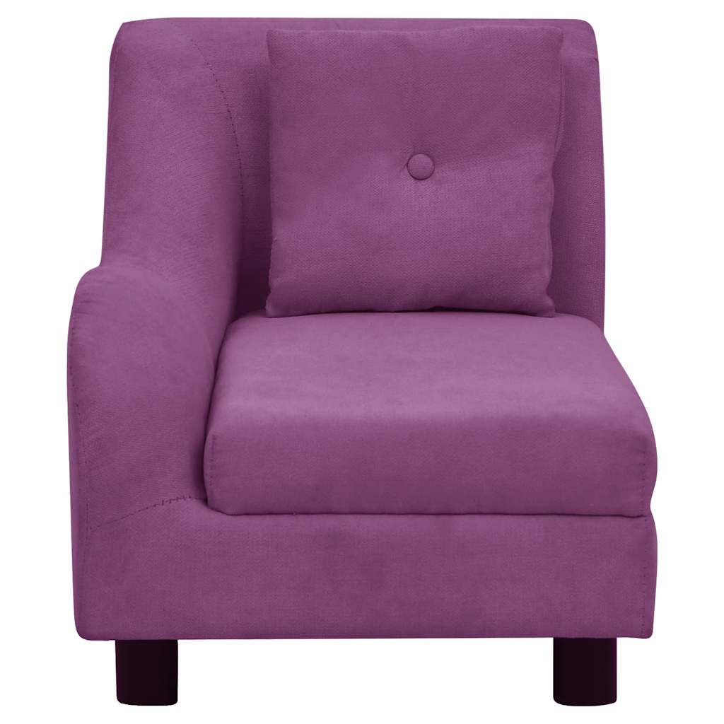 vidaXL Canapea pentru câini cu pernă, vișiniu, 83x44x44 cm, pluș vidaXL Canapea pentru câini cu pernă, vișiniu, 83x44x44 cm, pluș