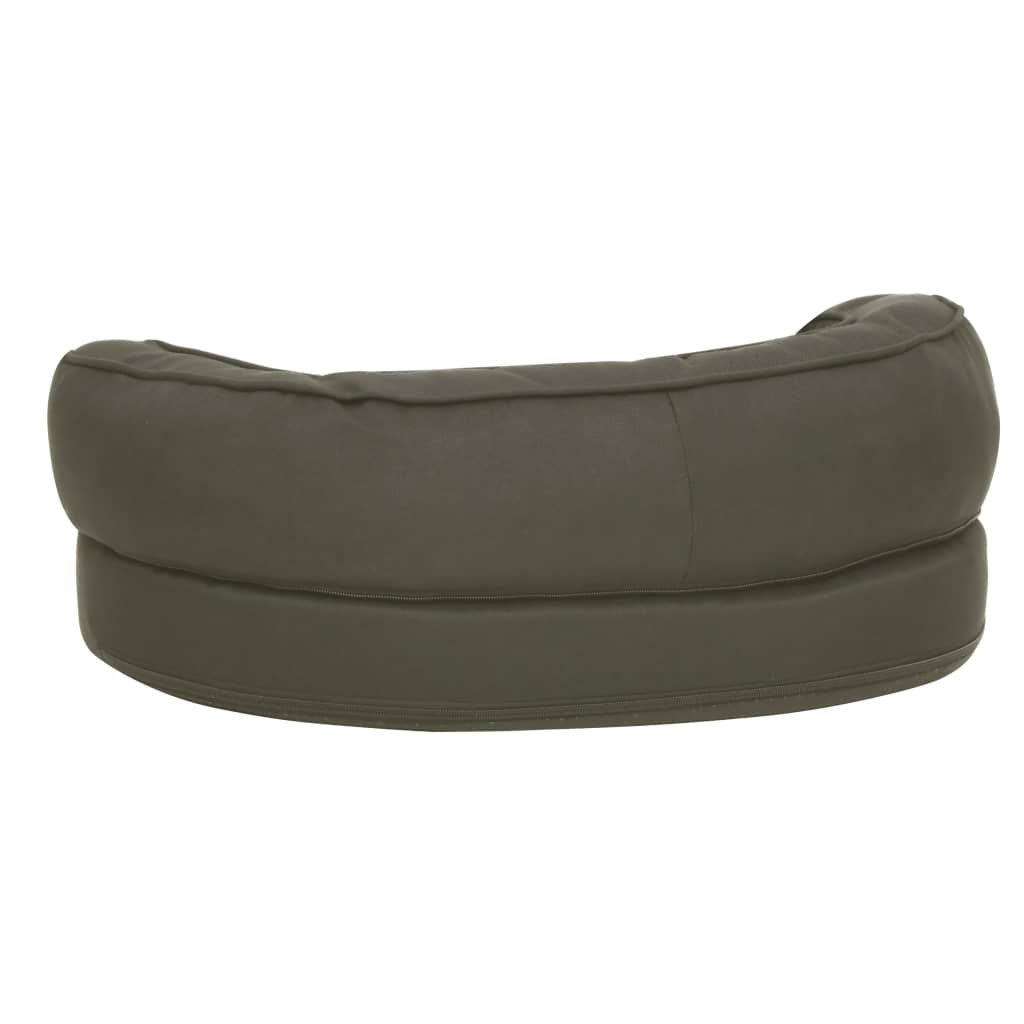 vidaXL Saltea ergonomică pat de câini, 60x42 cm, gri închis, aspect in vidaXL Saltea ergonomică pat de câini, 60x42 cm, gri închis, aspect in