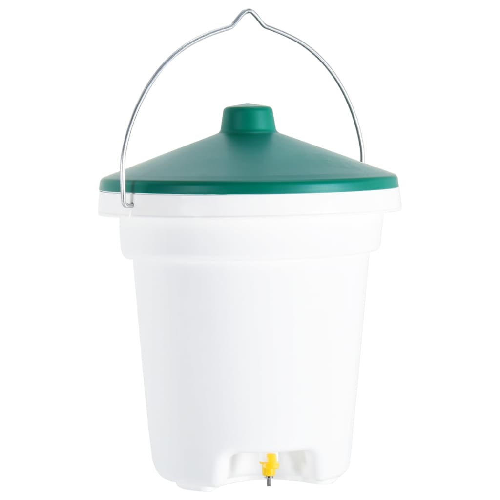 vidaXL Adăpătoare pentru păsări cu nipluri, 12 L vidaXL Adăpătoare pentru păsări cu nipluri, 12 L