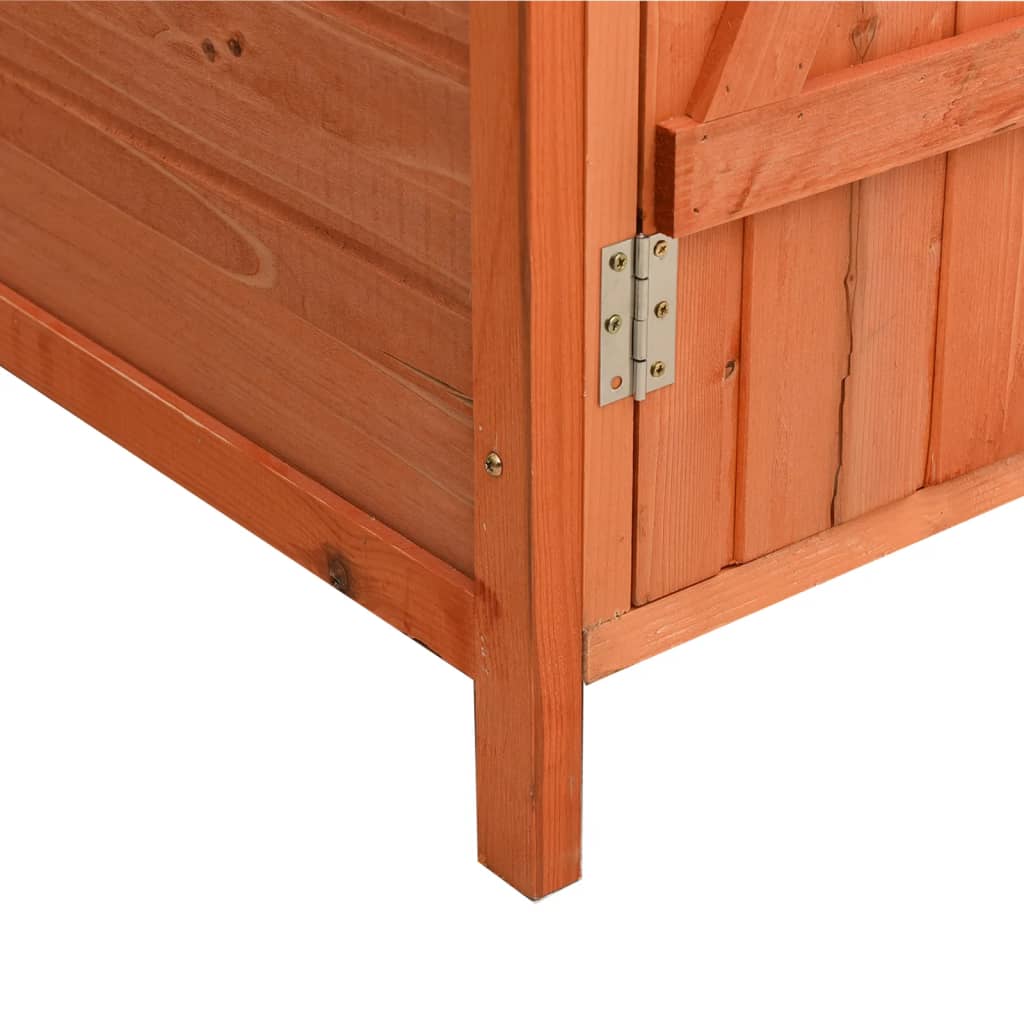 vidaXL Magazie grădină pentru unelte, 136x75x160 cm, lemn masiv brad vidaXL Magazie grădină pentru unelte, 136x75x160 cm, lemn masiv brad