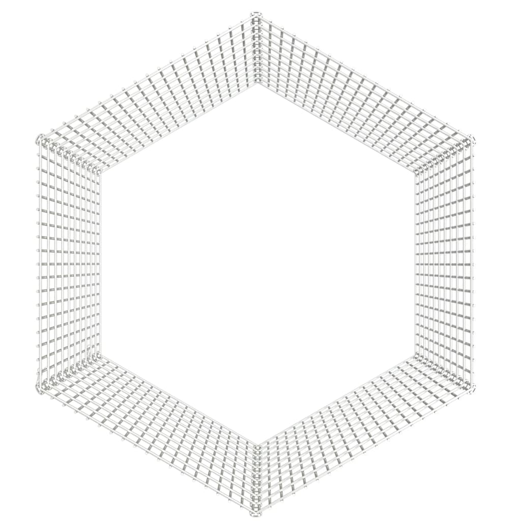 vidaXL Adăpost pentru animale cu 6 panouri, 54x100 cm, fier galvanizat