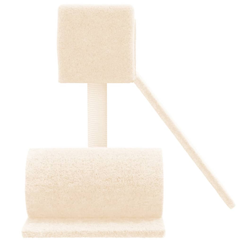 vidaXL Ansamblu de pisici cu stâlp din funie de sisal, crem, 59 cm vidaXL Ansamblu de pisici cu stâlp din funie de sisal, crem, 59 cm