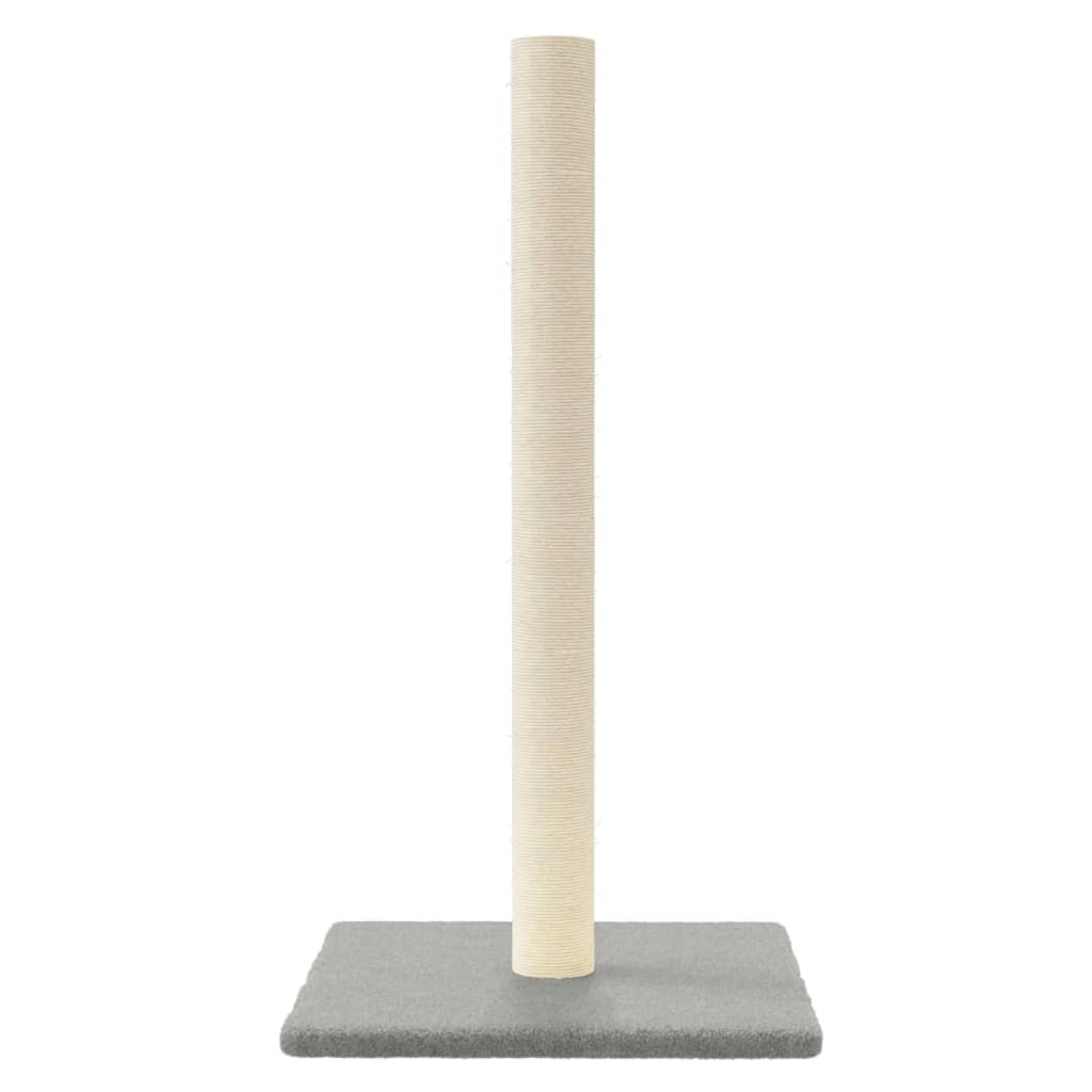 vidaXL Stâlp de zgâriere pentru pisici, gri deschis, 35x35x70 cm vidaXL Stâlp de zgâriere pentru pisici, gri deschis, 35x35x70 cm