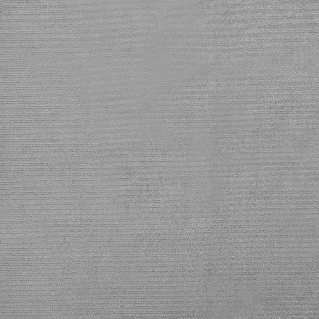 vidaXL Pat de câini, gri deschis, 70x45x30 cm, catifea vidaXL Pat de câini, gri deschis, 70x45x30 cm, catifea