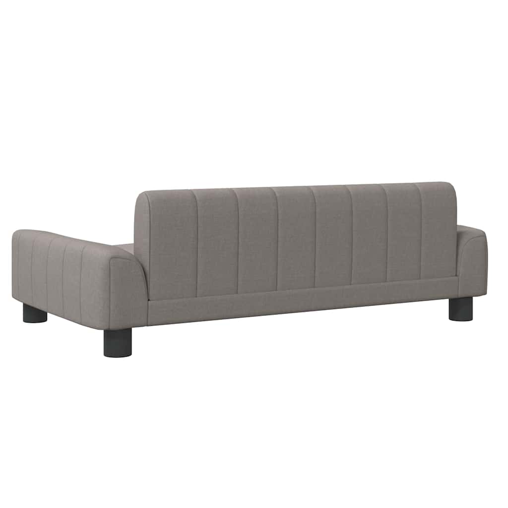 vidaXL Pat de câini, taupe, 90x53x30 cm, material textil vidaXL Pat de câini, taupe, 90x53x30 cm, material textil