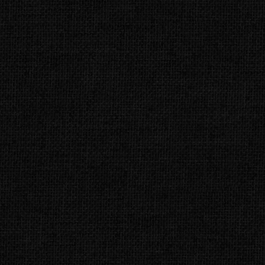 vidaXL Pat de câini, negru, 90x53x30 cm, material textil vidaXL Pat de câini, negru, 90x53x30 cm, material textil
