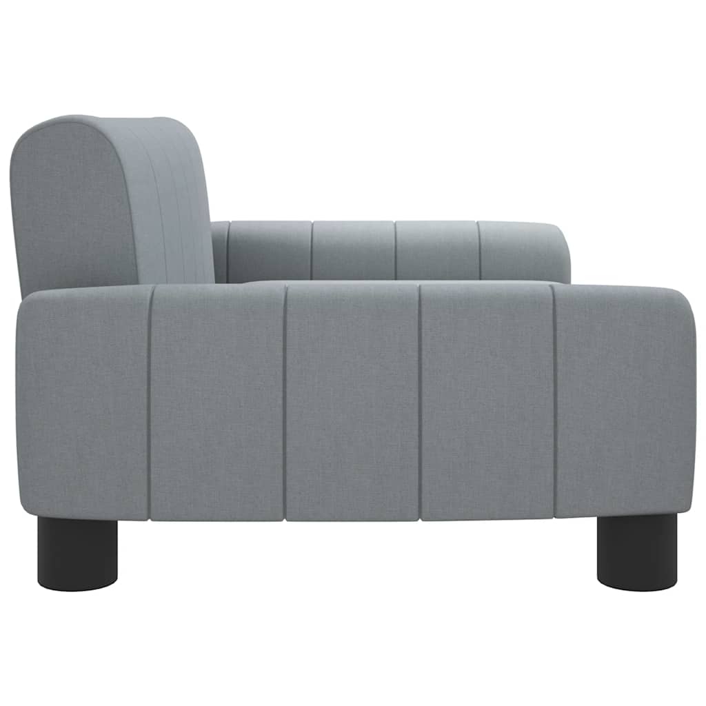 vidaXL Pat de câini, gri deschis, 70x45x30 cm, material textil vidaXL Pat de câini, gri deschis, 70x45x30 cm, material textil