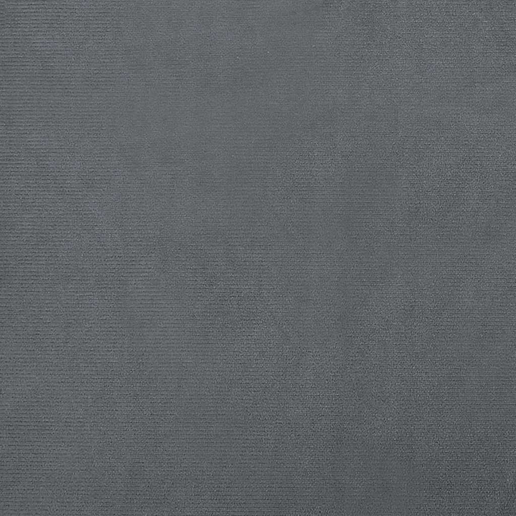 vidaXL Pat de câini, gri închis, 90x53x30 cm, catifea vidaXL Pat de câini, gri închis, 90x53x30 cm, catifea