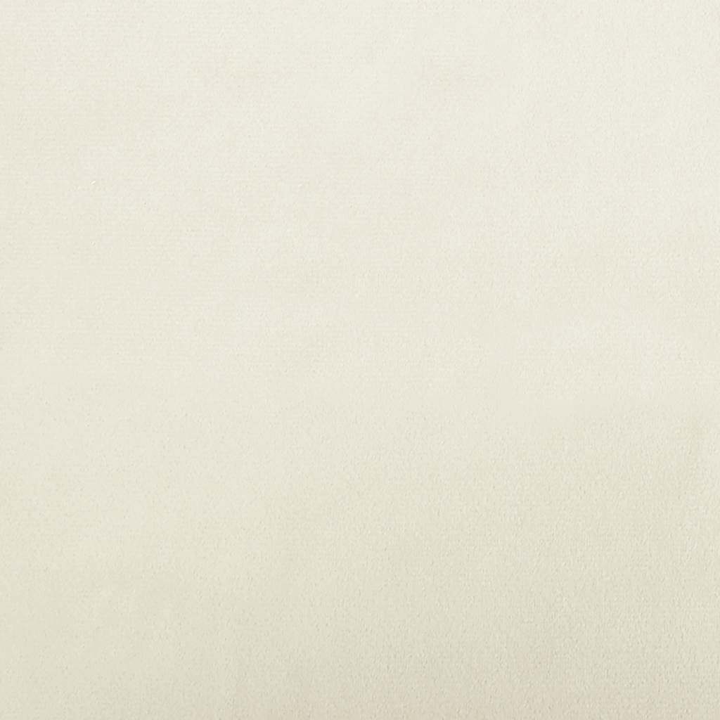 vidaXL Pat de câini, crem, 90x53x30 cm, catifea vidaXL Pat de câini, crem, 90x53x30 cm, catifea