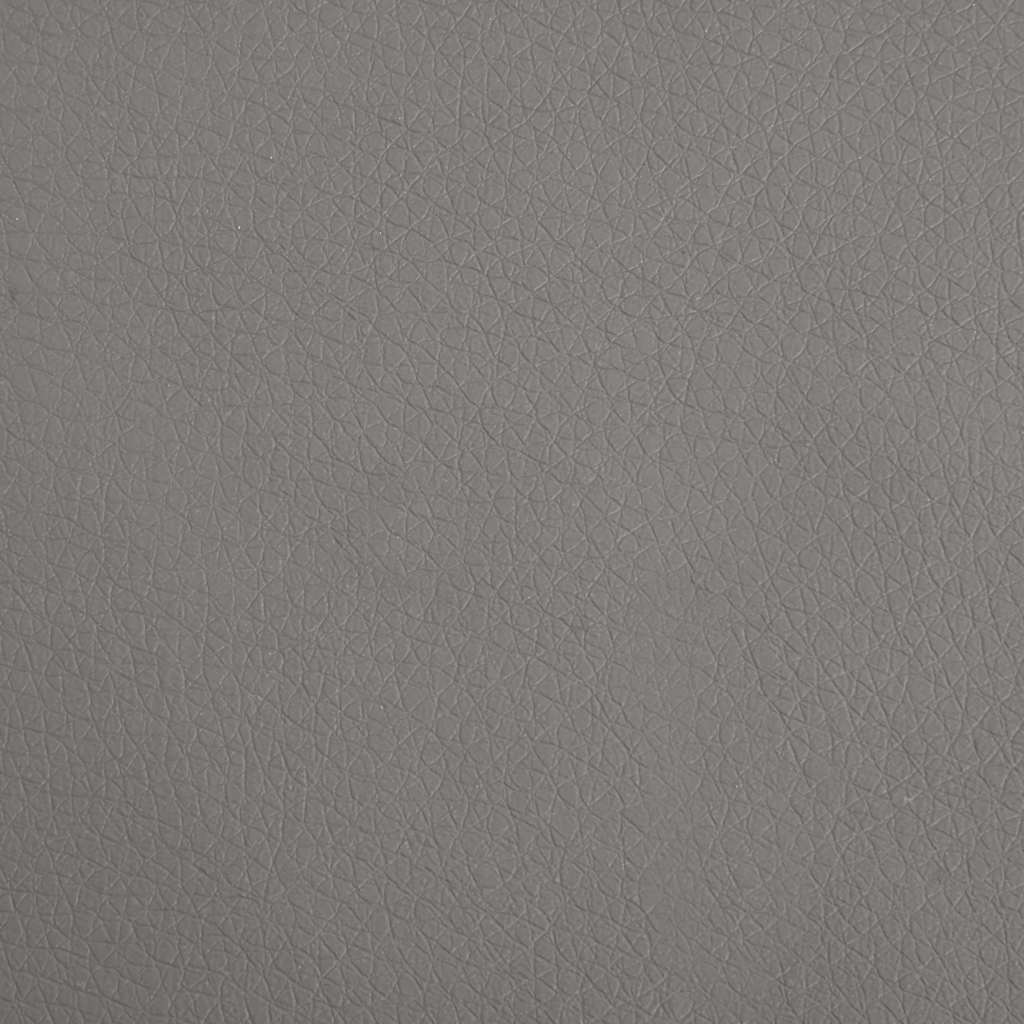 vidaXL Pat de câini, gri, 80x45x30 cm, piele ecologică vidaXL Pat de câini, gri, 80x45x30 cm, piele ecologică