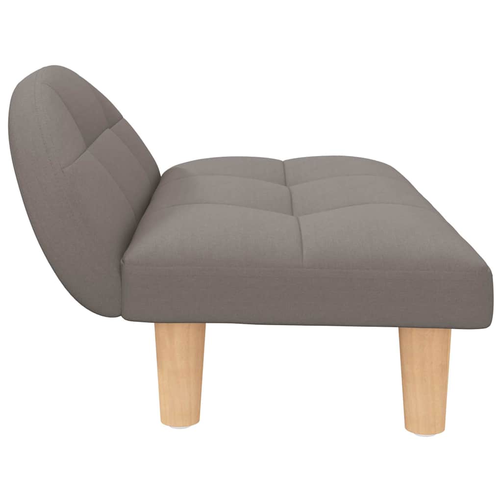 vidaXL Pat de câini, gri taupe, 70x52x30 cm, material textil vidaXL Pat de câini, gri taupe, 70x52x30 cm, material textil