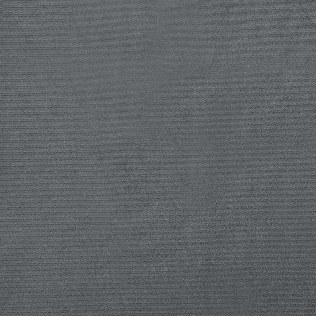 vidaXL Pat de câini, gri închis, 70x40x24 cm, catifea vidaXL Pat de câini, gri închis, 70x40x24 cm, catifea