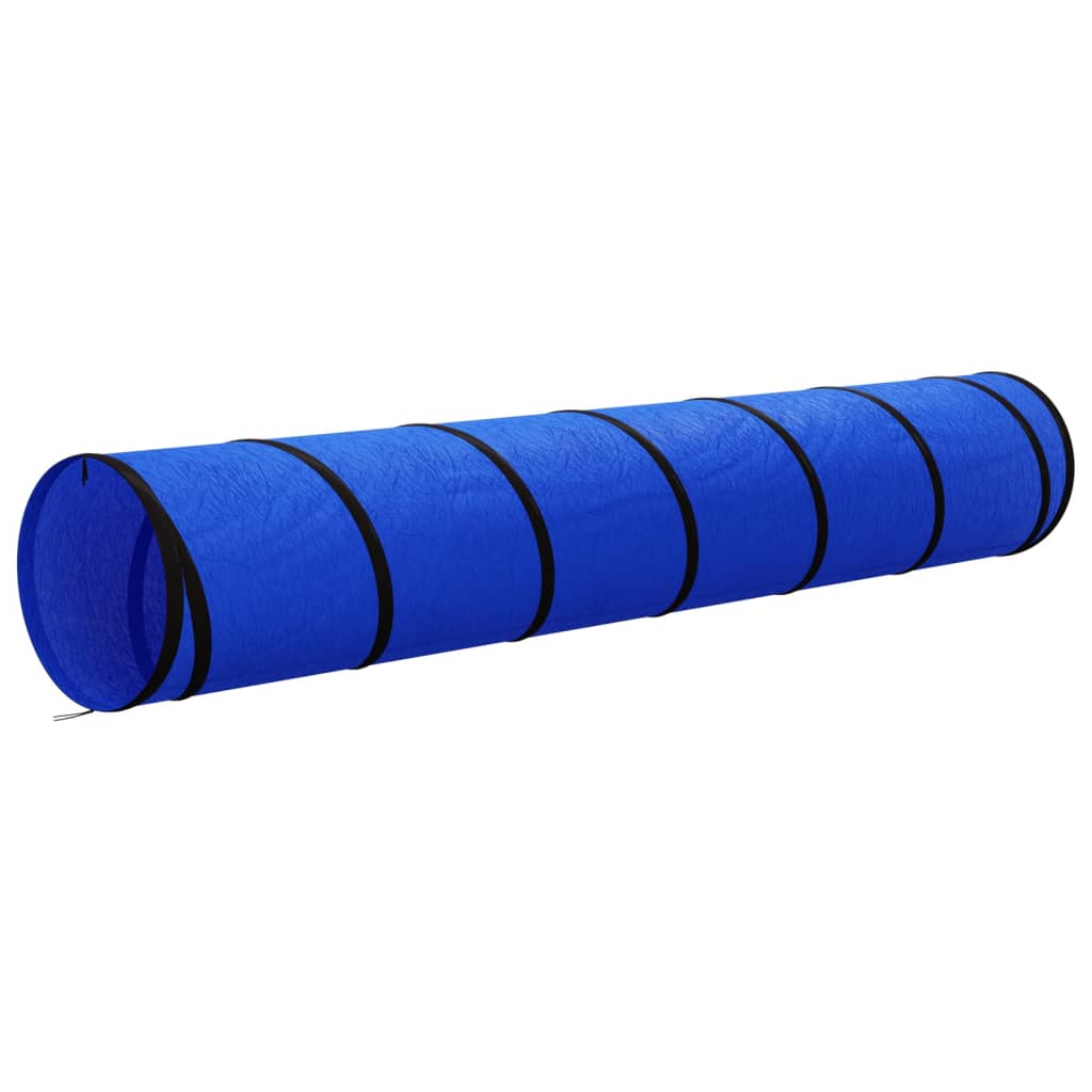 vidaXL Tunel pentru câini, albastru, Ø 50x300 cm, poliester vidaXL Tunel pentru câini, albastru, Ø 50x300 cm, poliester