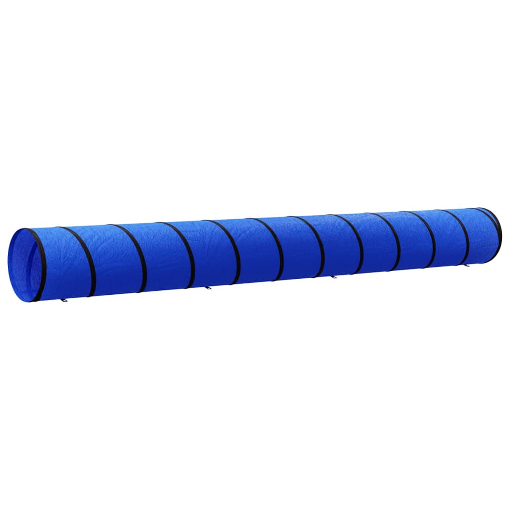 vidaXL Tunel pentru câini, albastru, Ø 55x500 cm, poliester vidaXL Tunel pentru câini, albastru, Ø 55x500 cm, poliester