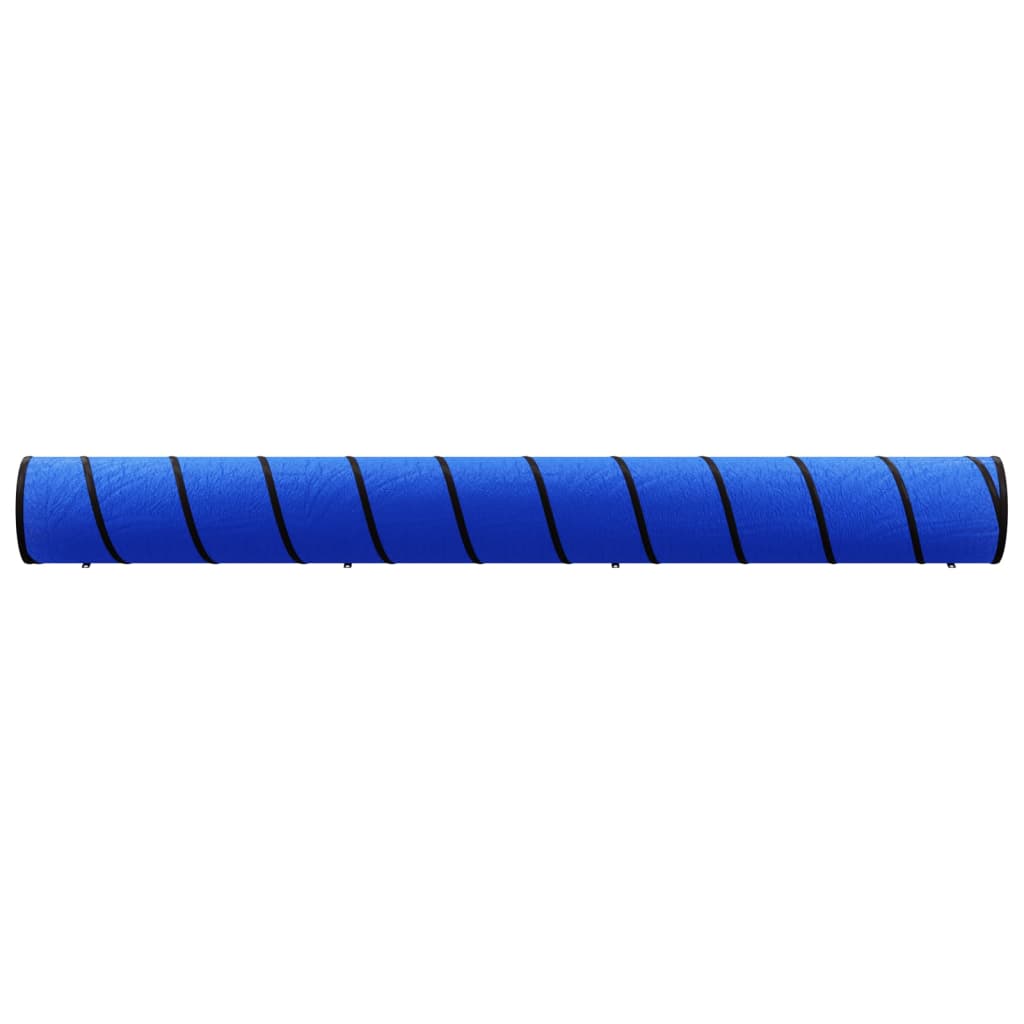 vidaXL Tunel pentru câini, albastru, Ø 55x500 cm, poliester vidaXL Tunel pentru câini, albastru, Ø 55x500 cm, poliester