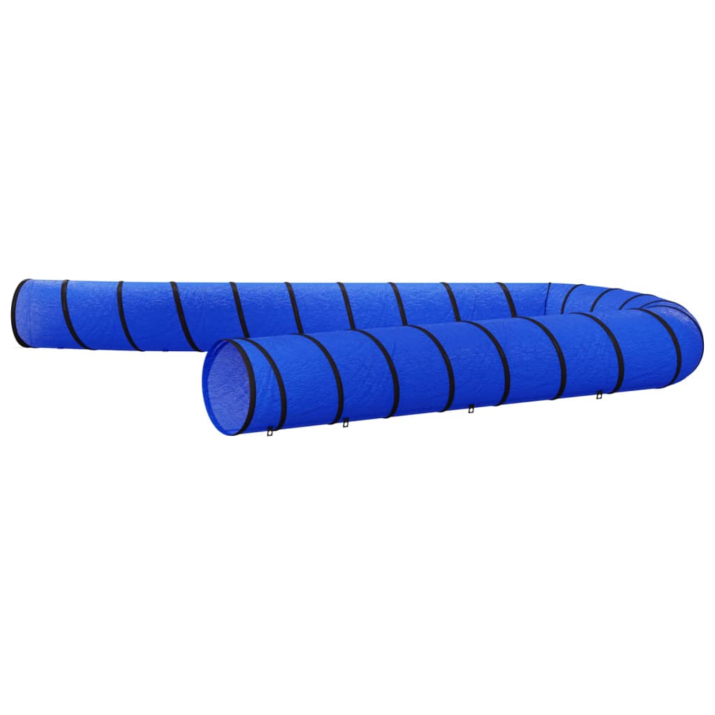 vidaXL Tunel pentru câini, albastru, Ø 55x1000 cm, poliester vidaXL Tunel pentru câini, albastru, Ø 55x1000 cm, poliester