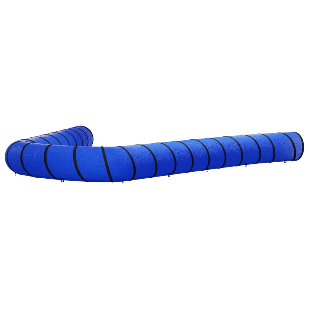 vidaXL Tunel pentru câini, albastru, Ø 55x1000 cm, poliester vidaXL Tunel pentru câini, albastru, Ø 55x1000 cm, poliester