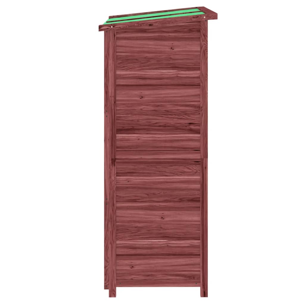 vidaXL Magazie de unelte de grădină cafeniu 83x57x140cm lemn masiv pin vidaXL Magazie de unelte de grădină cafeniu 83x57x140cm lemn masiv pin