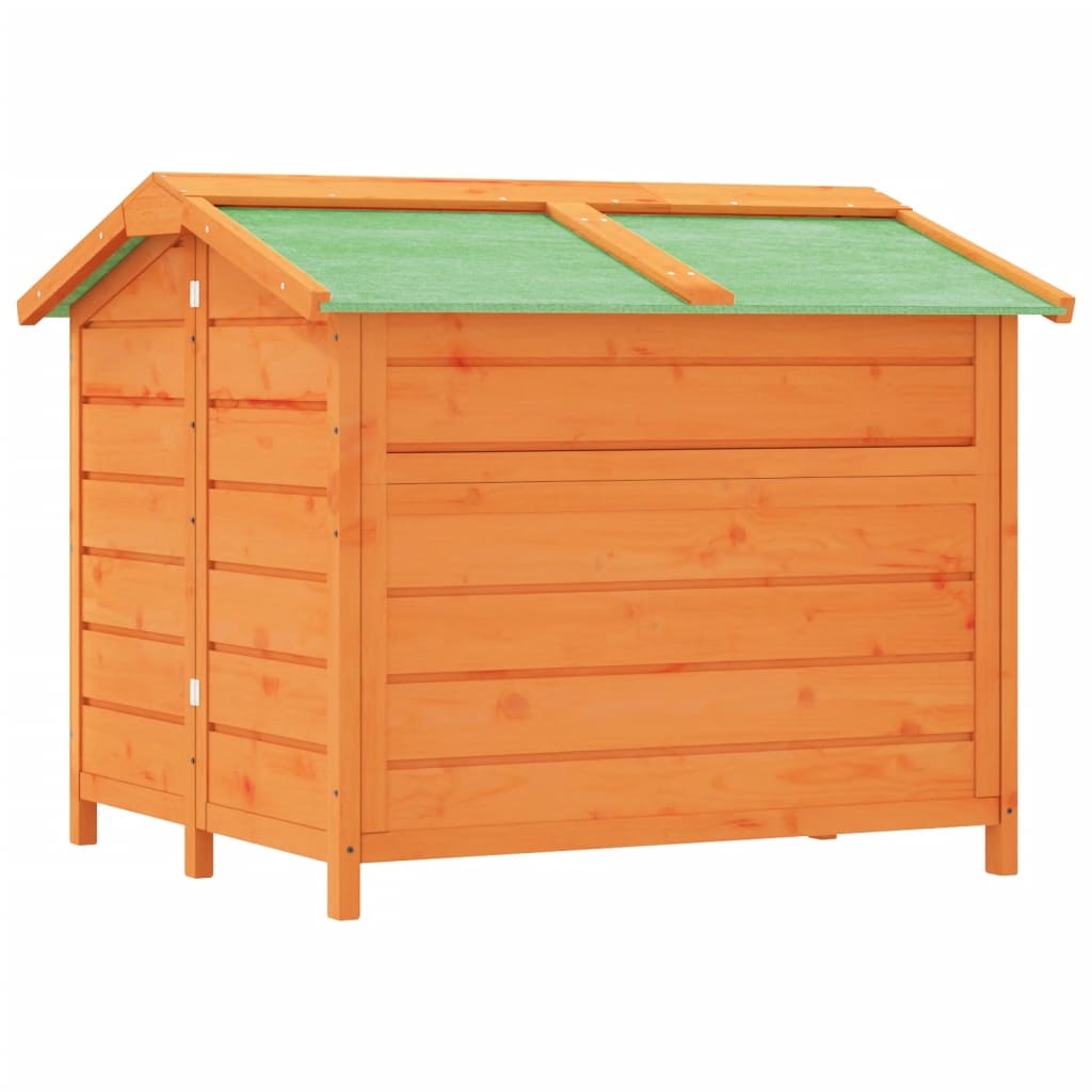 vidaXL Cușcă de câine, maro, 96x87x80,5 cm, lemn masiv pin vidaXL Cușcă de câine, maro, 96x87x80,5 cm, lemn masiv pin