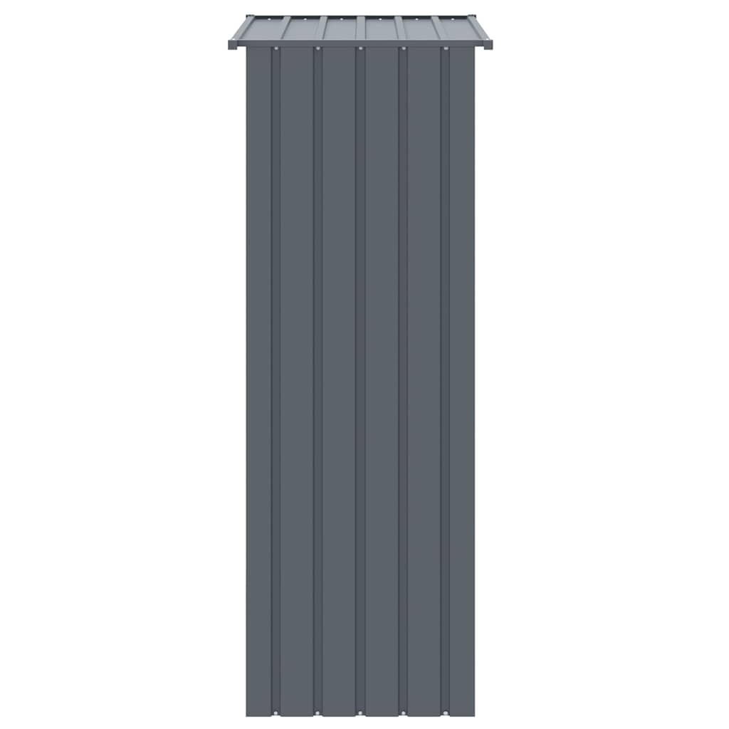 vidaXL Colivie pentru păsări antracit 115x78x200 cm oțel galvanizat vidaXL Colivie pentru păsări antracit 115x78x200 cm oțel galvanizat