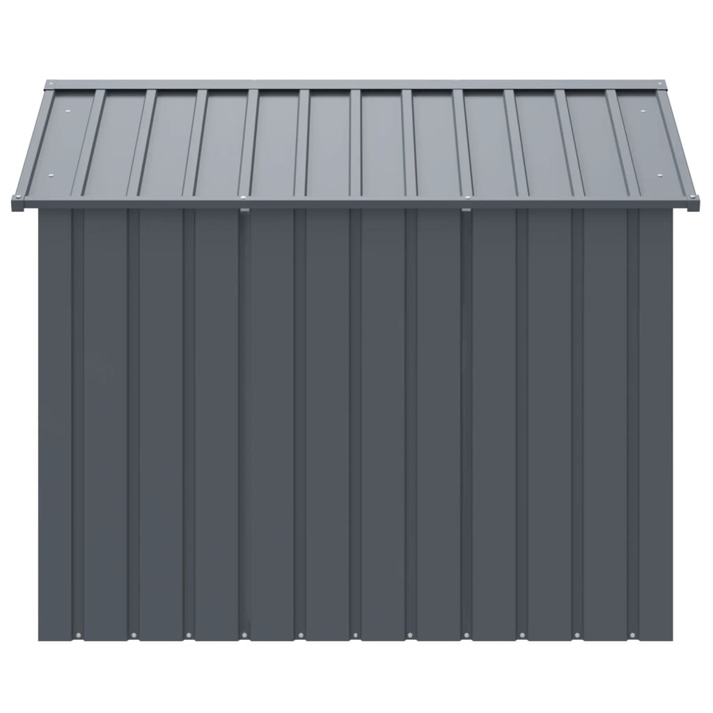 vidaXL Cușcă câine cu acoperiș antracit 117x153x123 cm oțel galvanizat vidaXL Cușcă câine cu acoperiș antracit 117x153x123 cm oțel galvanizat