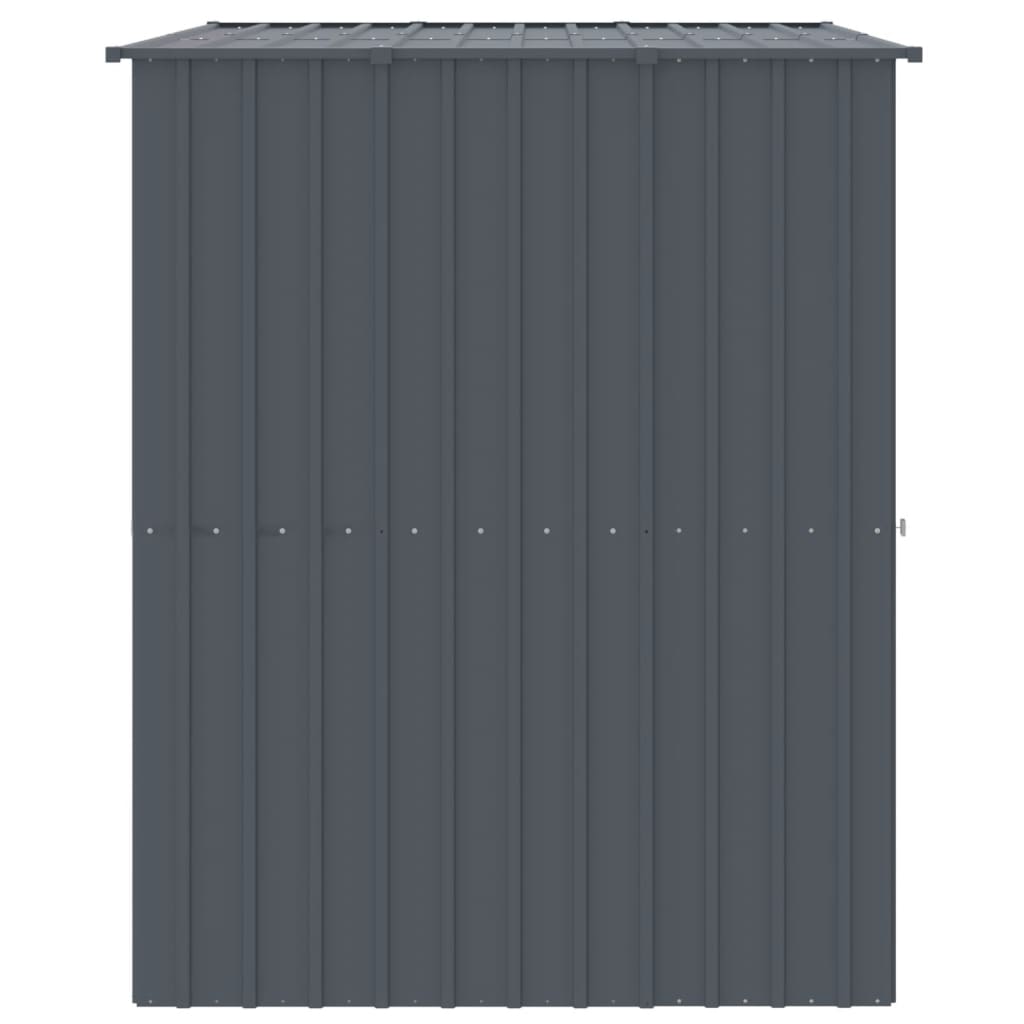 vidaXL Cușcă câine cu acoperiș antracit 214x153x181 cm oțel galvanizat vidaXL Cușcă câine cu acoperiș antracit 214x153x181 cm oțel galvanizat