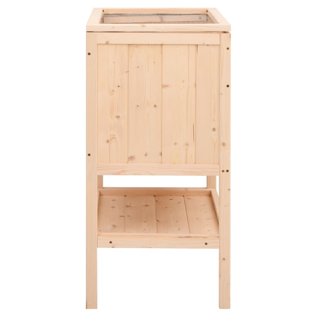 vidaXL Cușcă pentru hamsteri, 55x40x80 cm, lemn masiv de brad vidaXL Cușcă pentru hamsteri, 55x40x80 cm, lemn masiv de brad
