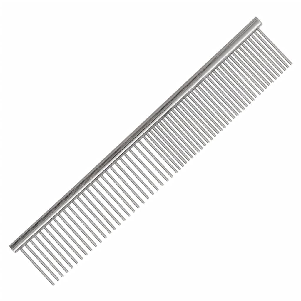 vidaXL Set foarfece pentru îngrijirea câinilor 5 piese oțel inoxidabil