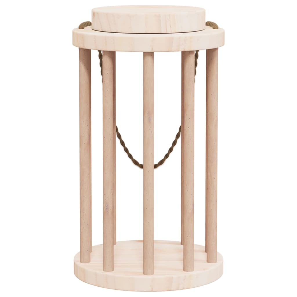 vidaXL Hrănitor pentru fân de iepuri, Ø15x25,5 cm, lemn masiv brad vidaXL Hrănitor pentru fân de iepuri, Ø15x25,5 cm, lemn masiv brad