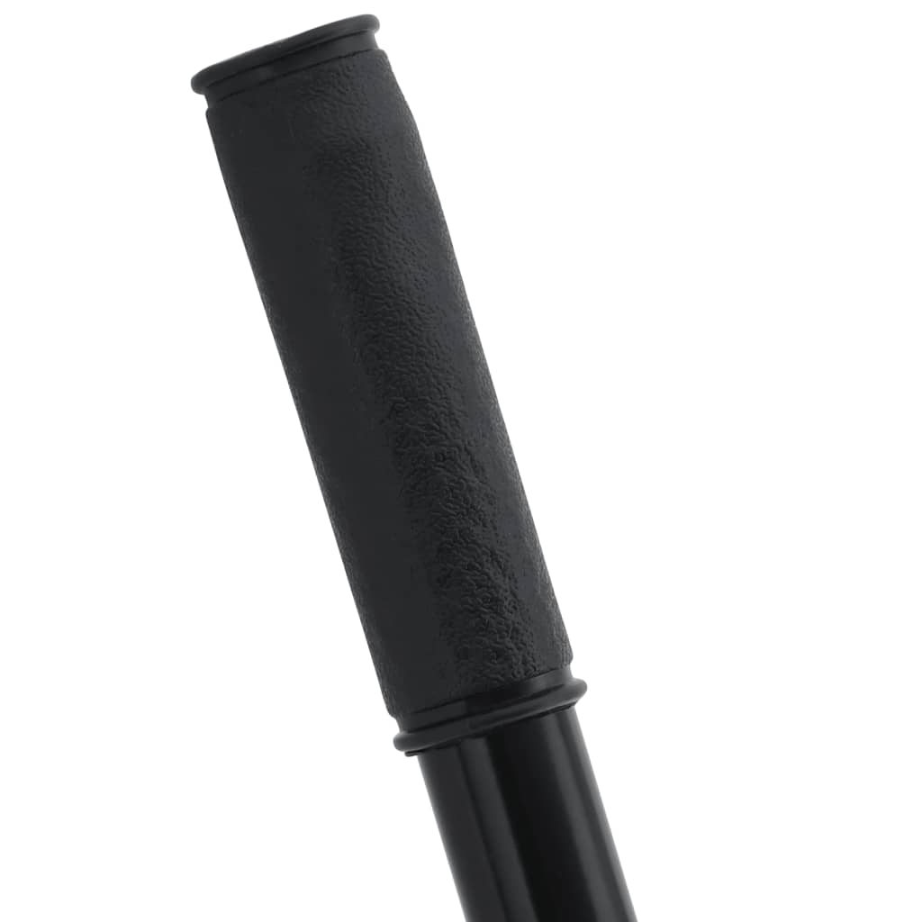 vidaXL Mâner de furcă, negru, Ø3,5x127,5 cm, oțel vidaXL Mâner de furcă, negru, Ø3,5x127,5 cm, oțel