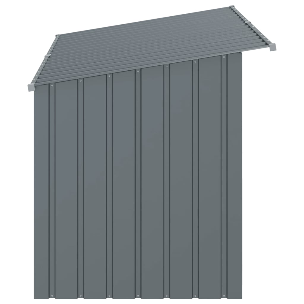 vidaXL Cușcă câine cu acoperiș antracit 196x91x110 cm oțel galvanizat vidaXL Cușcă câine cu acoperiș antracit 196x91x110 cm oțel galvanizat