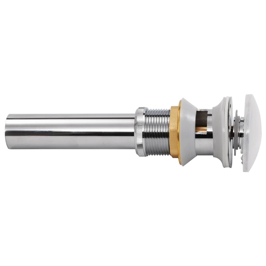 vidaXL Ventil automat tip pop up pentru chiuvetă, oțel inoxidabil