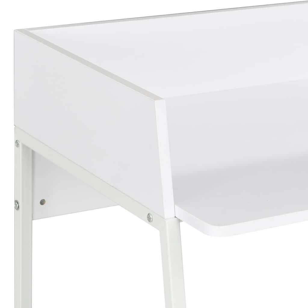 vidaXL Birou, alb, 90 x 60 x 88 cm