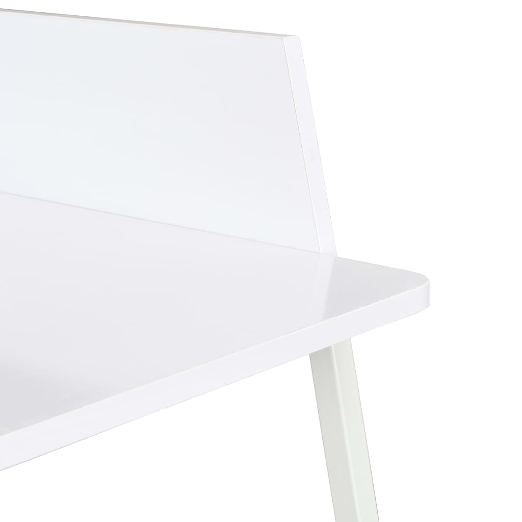 vidaXL Birou, alb, 90 x 60 x 88 cm