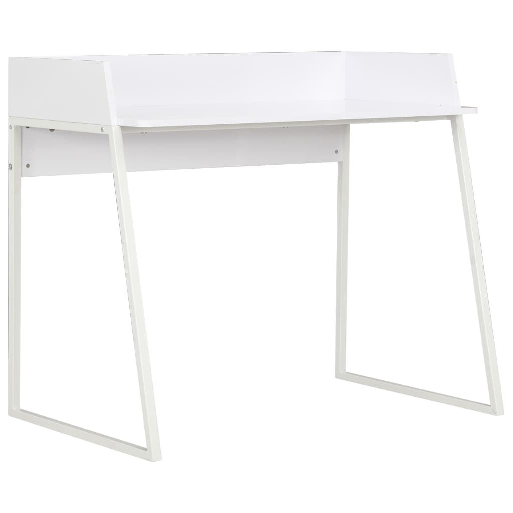 vidaXL Birou, alb, 90 x 60 x 88 cm